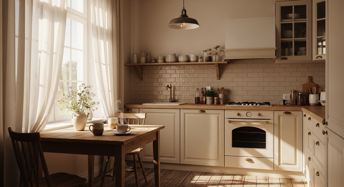 Soft Curtain Styling
