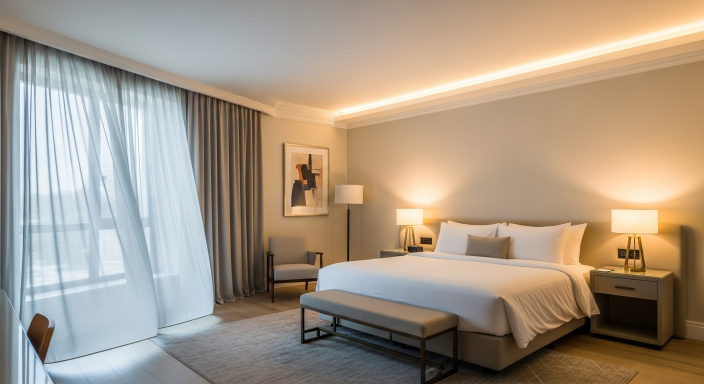 Soft Neutral Curtains