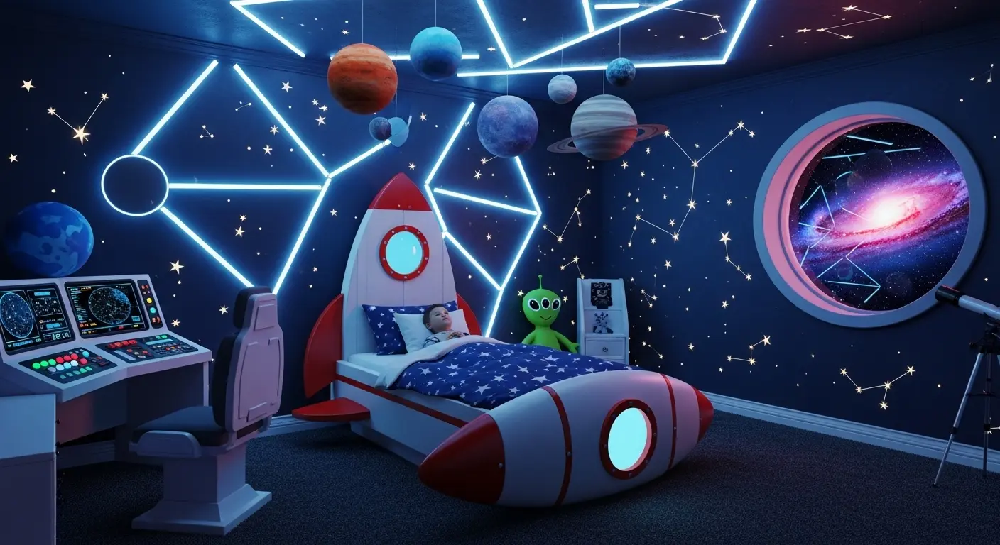 Space Explorer Bedroom