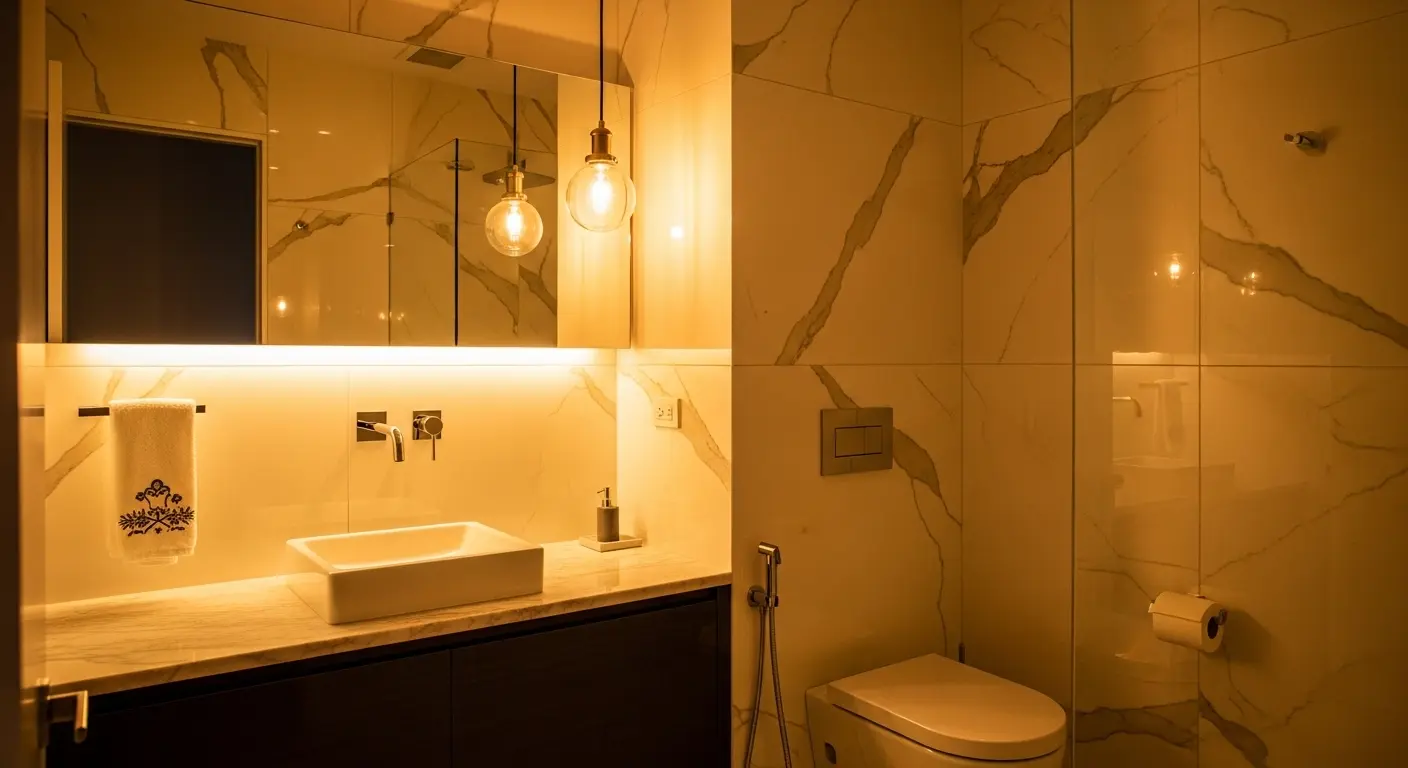 Statement Lighting for Luxury Feel