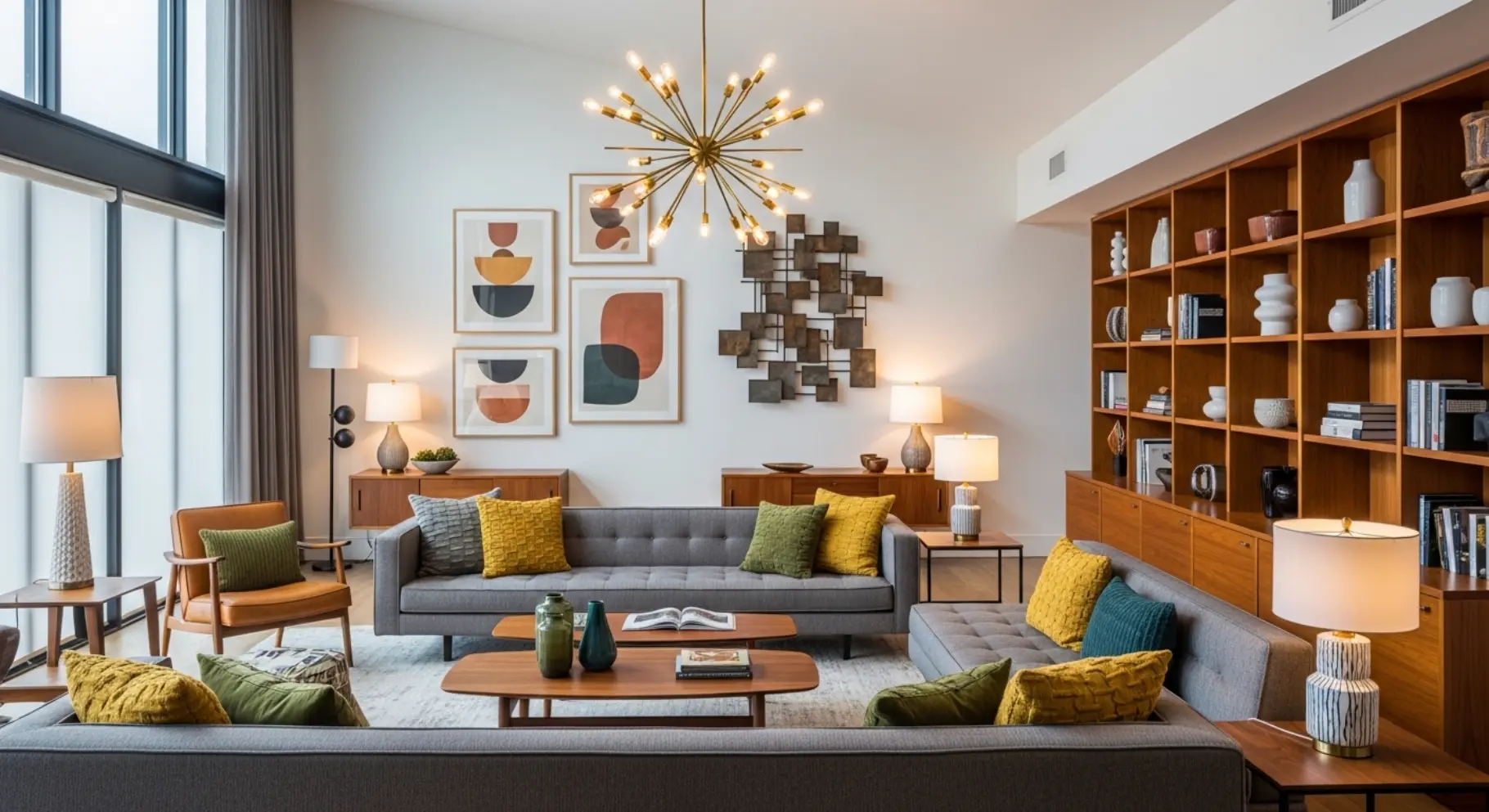 Statement Lighting with Retro Character