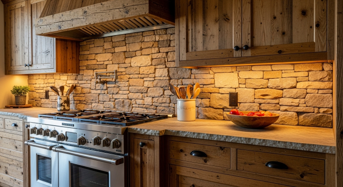 Stone Backsplash