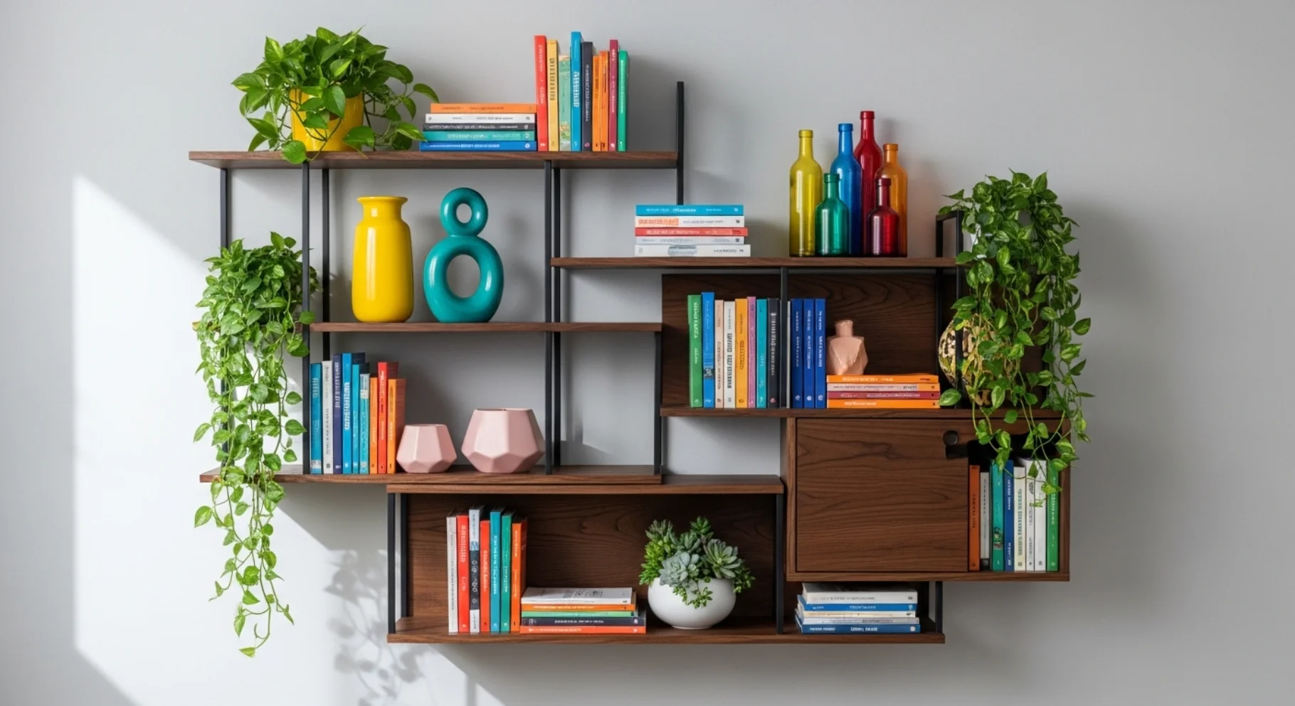 Styled Open Shelves