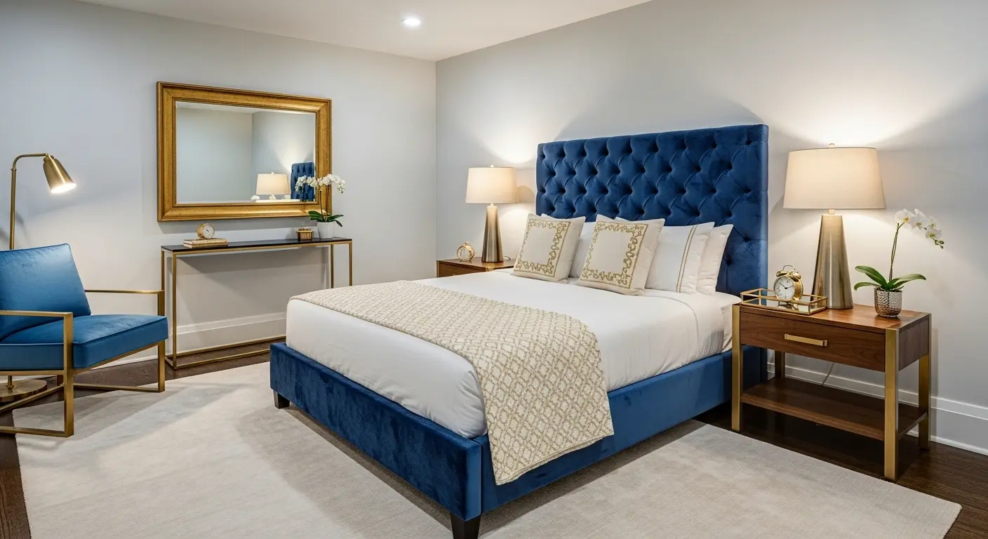 Subtle Metallic Accents