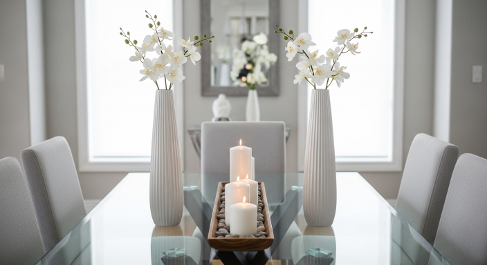 Symmetrical Decor Arrangement