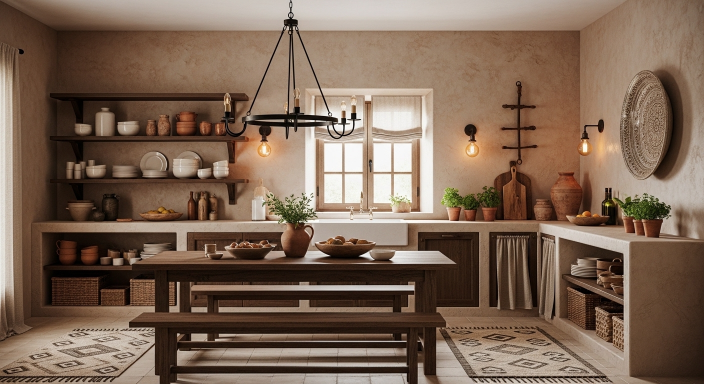Textured Plaster Walls