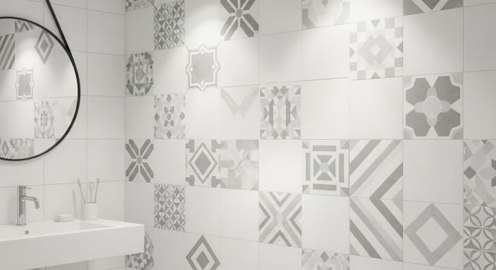 Tile Sticker Makeover