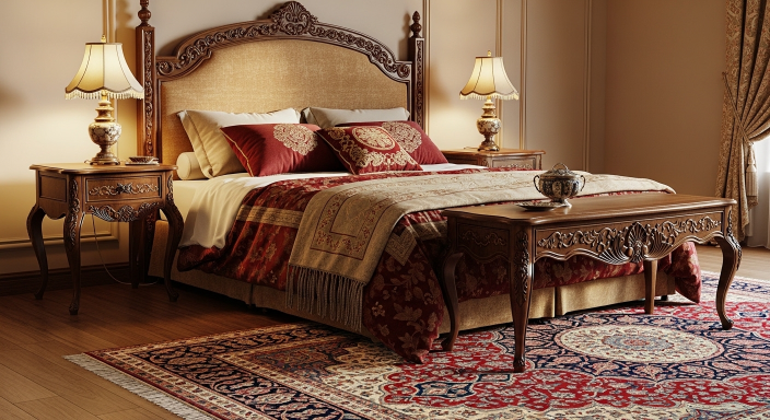 Traditional Wooden Side Tables