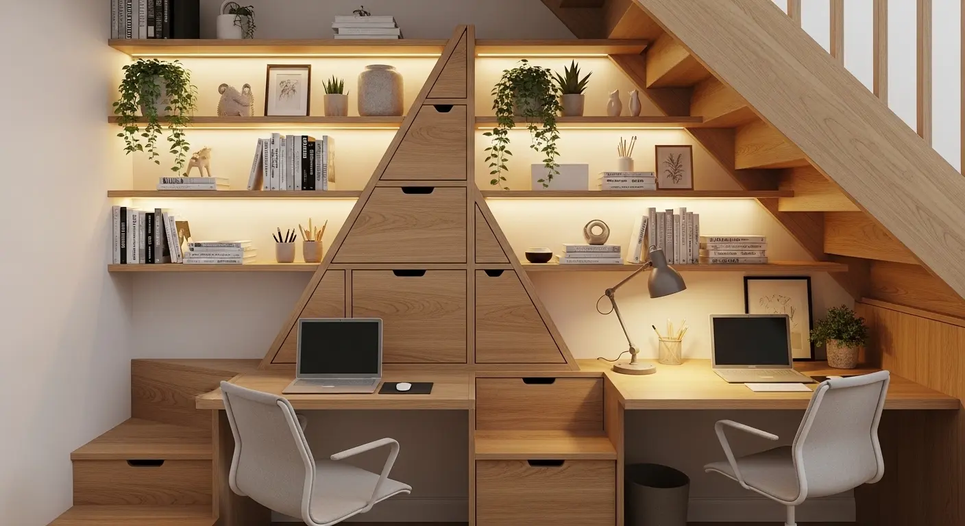 Under-Stair Office