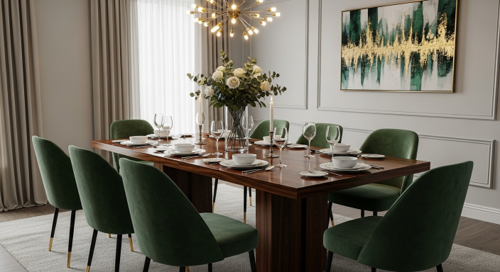 Velvet Dining Chairs Styling
