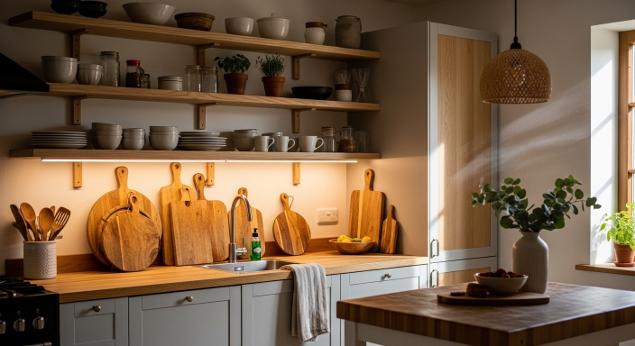 Wooden Elements for Warmth