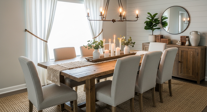 Wooden Rustic Chic Table