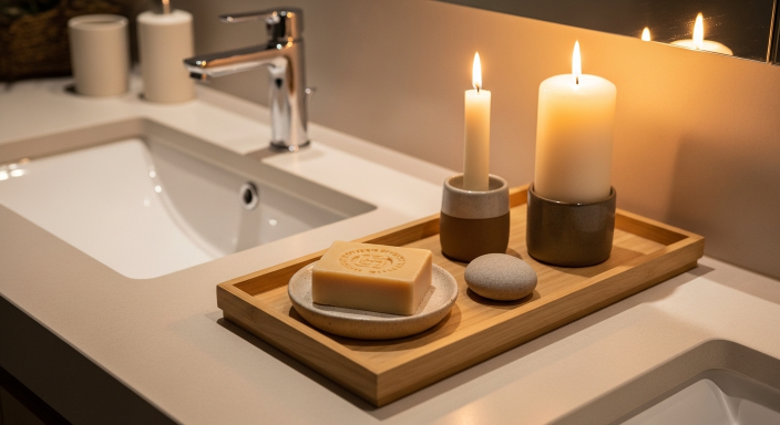 Wooden Tray Organizer