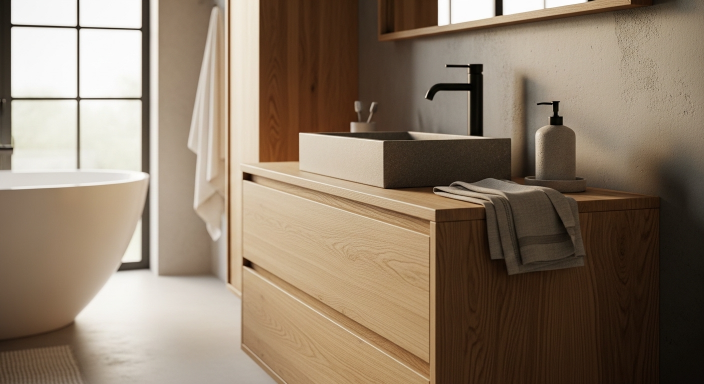 Wooden Vanity Units