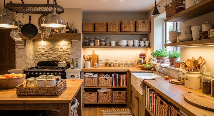 Woven Baskets Storage