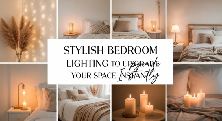 Stylish Bedroom Lighting Ideas to Upgrade Your Space Instantly
