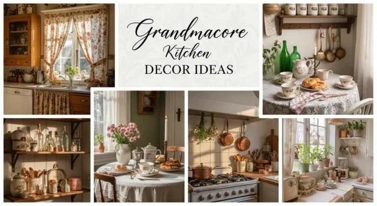 grandmacore kitchen decor ideas