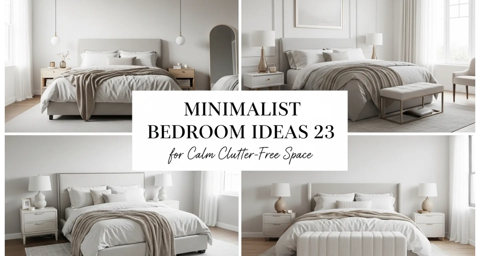 Minimalist Bedroom Ideas