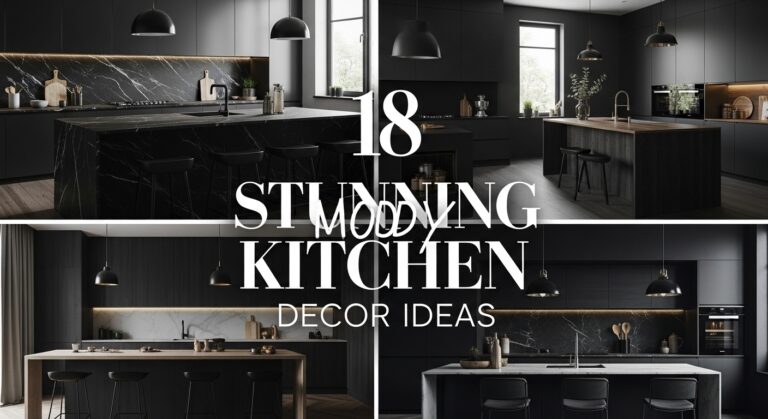 moody kitchen ideas