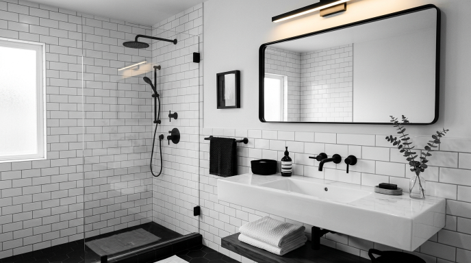Black and White Contrast Theme