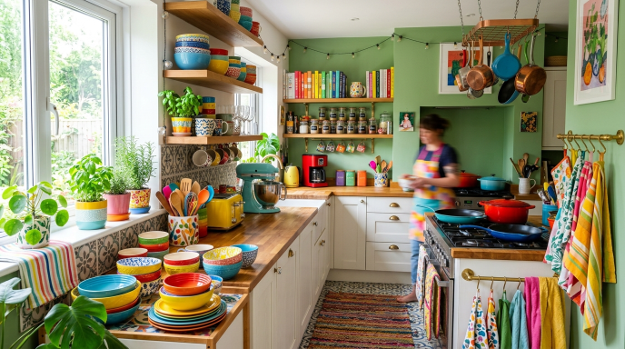 colorful Kitchen Accessories