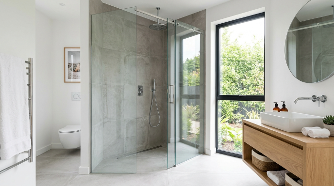 Glass Shower Enclosure
