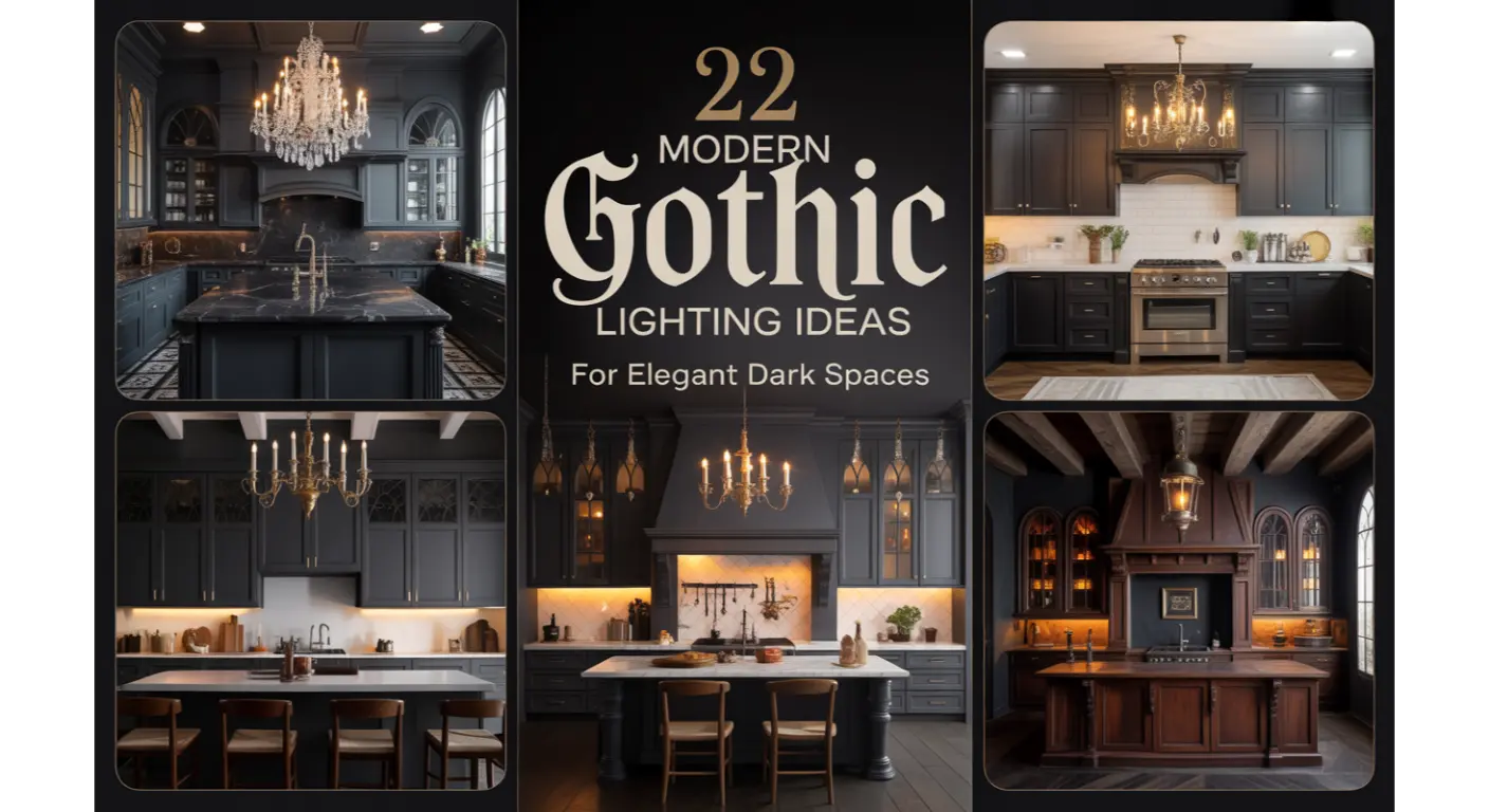 Gothic Kitchen Lighting Ideas