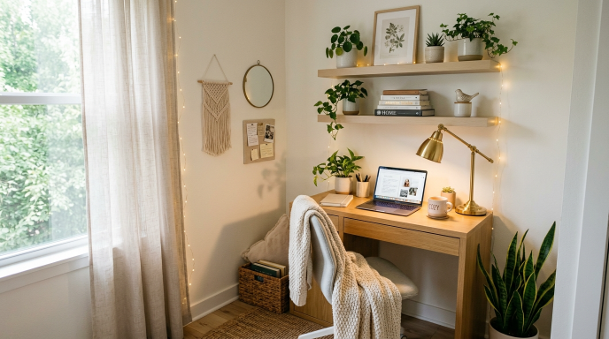 Ikea Cozy Home Office Corner