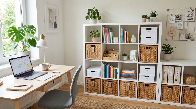 Ikea Open Storage Office