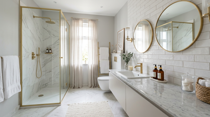 Metallic Fixture Accents