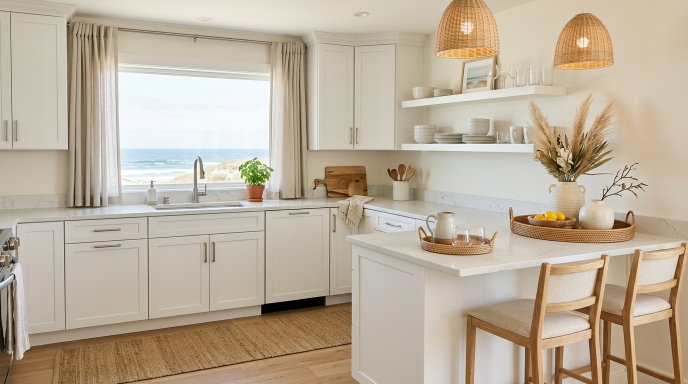 Minimal Coastal Decor Styling