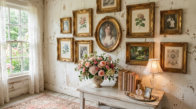 Ornate Gold Vintage Frames