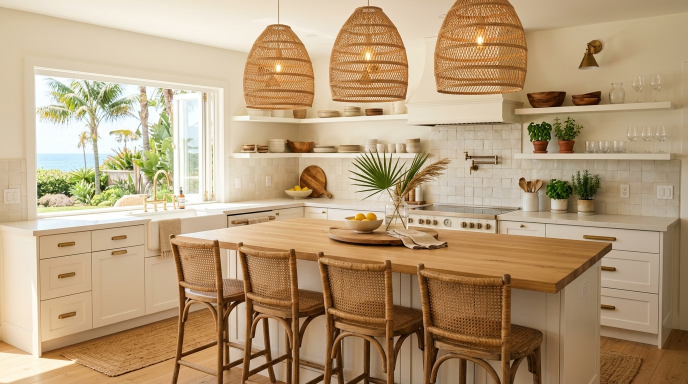 Rattan Pendant Lighting
