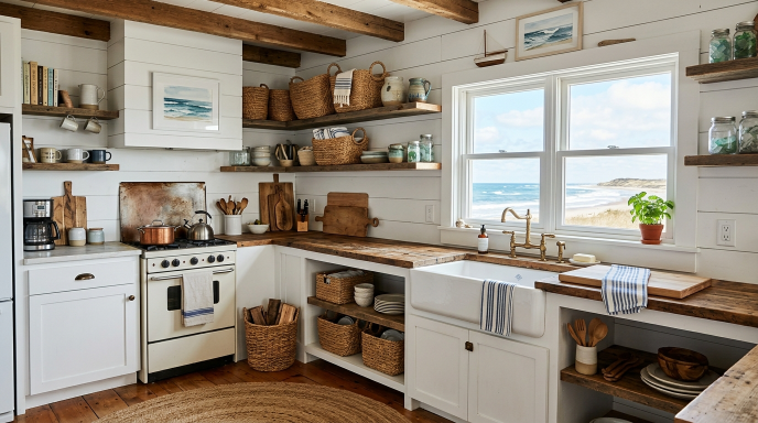 Shiplap Kitchen Walls