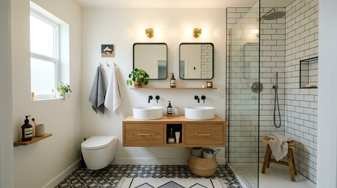 Small Double Sink Vanity