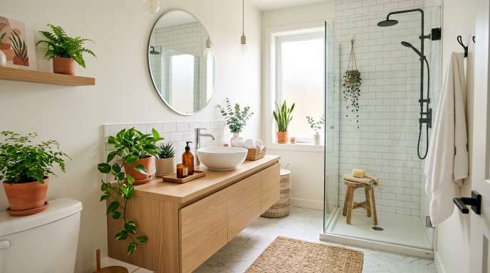 Small Plants for Fresh Look
