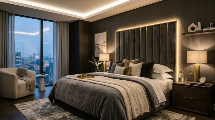 Backlit Headboard Lighting