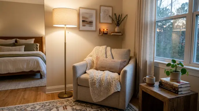 Cozy Corner Floor Lamp