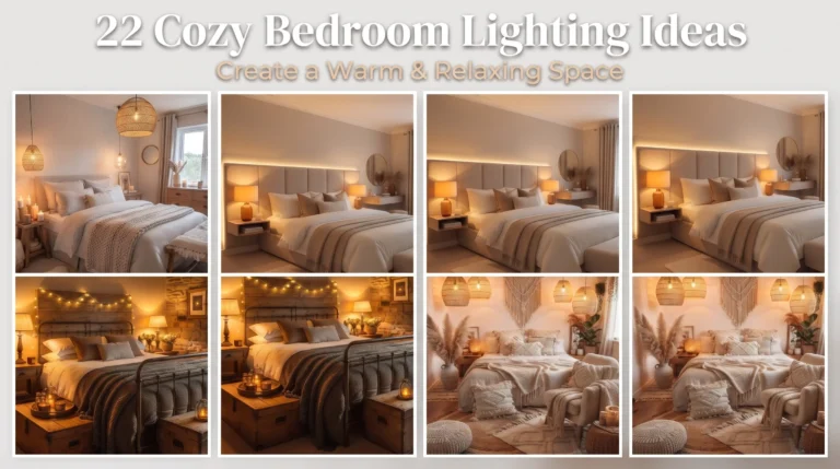 cozy bedroom lighting