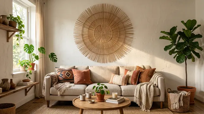 Decorative Sunburst Wall Art
