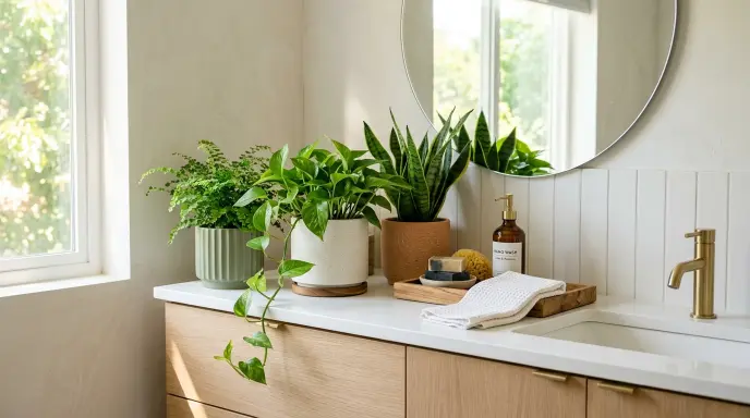 Fresh Greenery Display