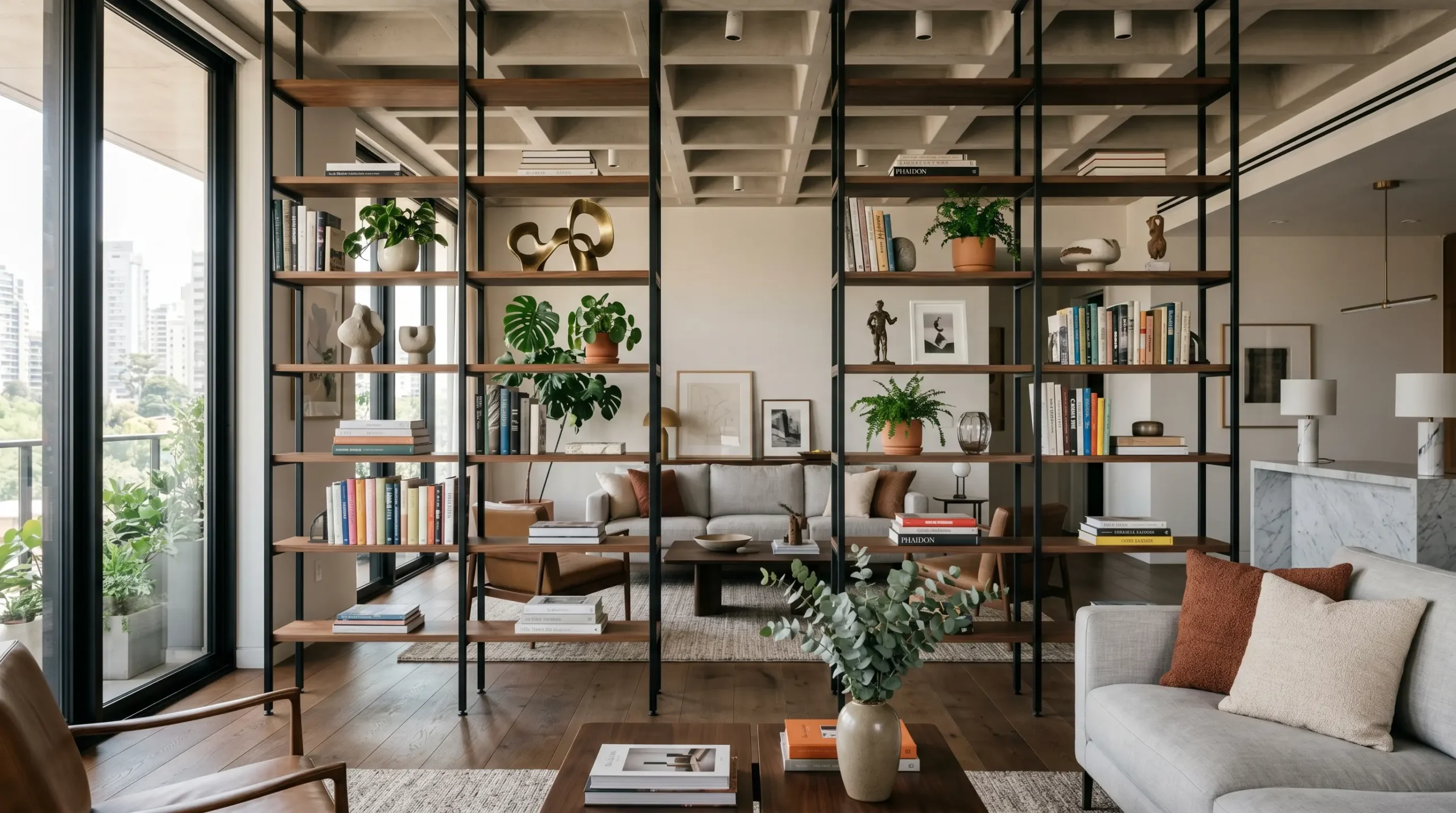 Modern Tall Shelf Tower