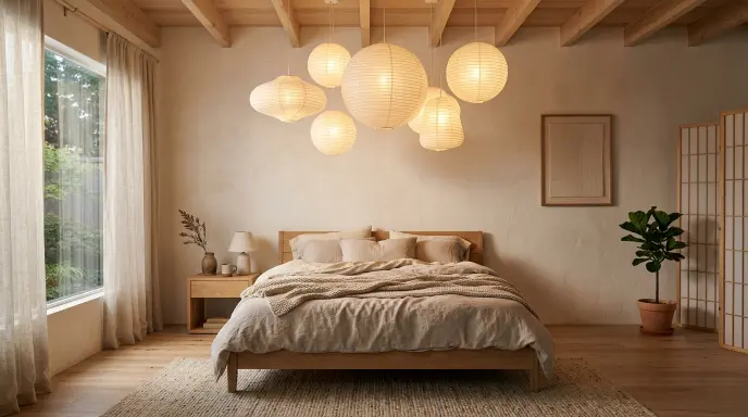Paper Lantern Ceiling Lights