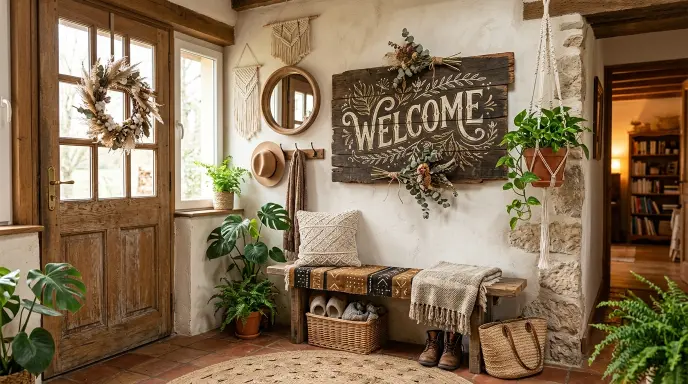 Rustic Wooden Sign Decor