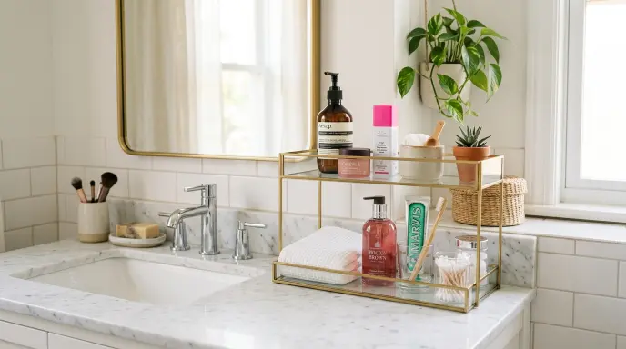 Tiered Countertop Organizer
