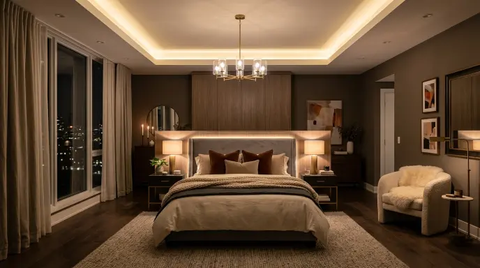 Warm Recessed Lighting