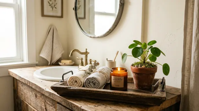 Wooden Accent Tray