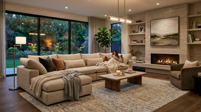 Deep-Seated Lounge Sofa