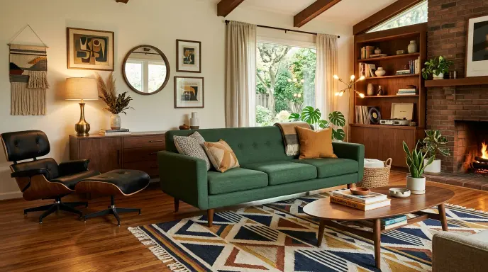 Mid-Century Modern Sofa